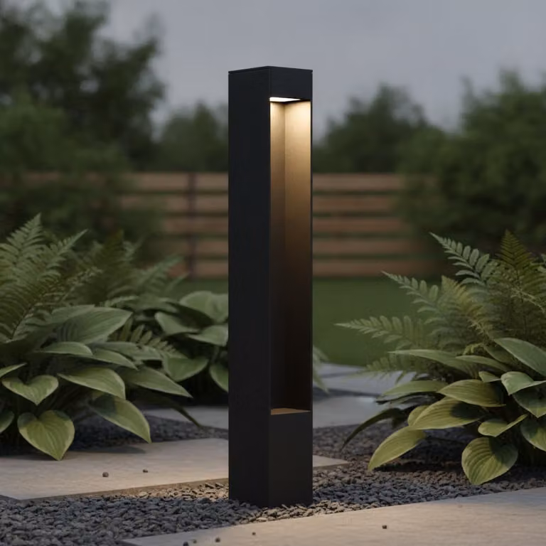Lyora Padverlichting Lumix zwart aluminium 60 cm
