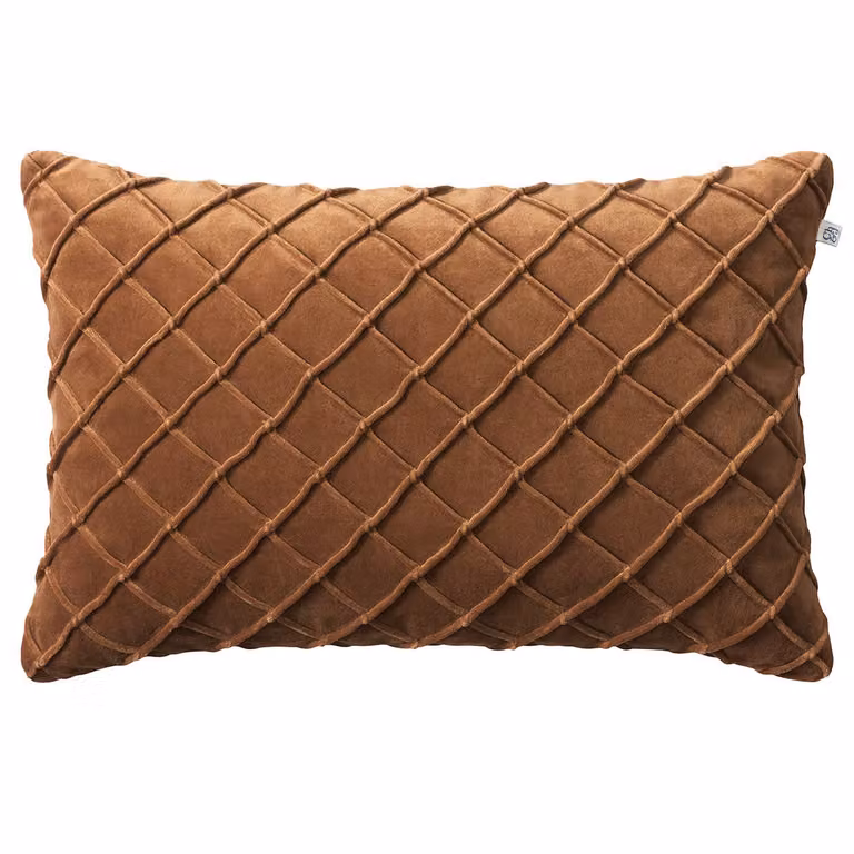 Chhatwal & Jonsson Deva kussenhoes Cognac 40 x 60 cm