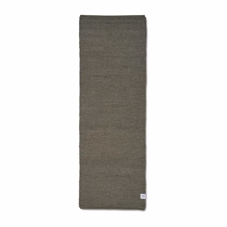 Classic Collection Merino Gangloper sjaal voor volwassenen, donkergroen, 80 x 250 cm