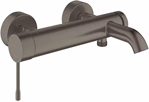 Grohe Essence Badkraan met één handgreep, Gunmetal, Hard grafiet geborsteld