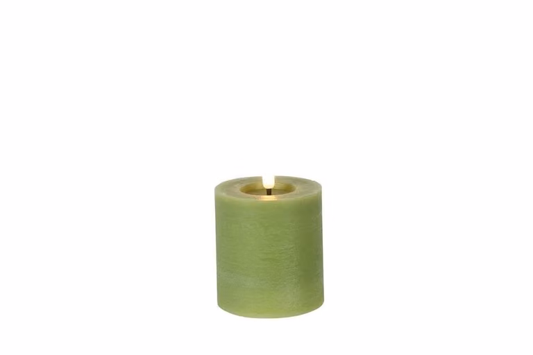 Countryfield Led kaars Lyon groen D7,5 H 8 cm