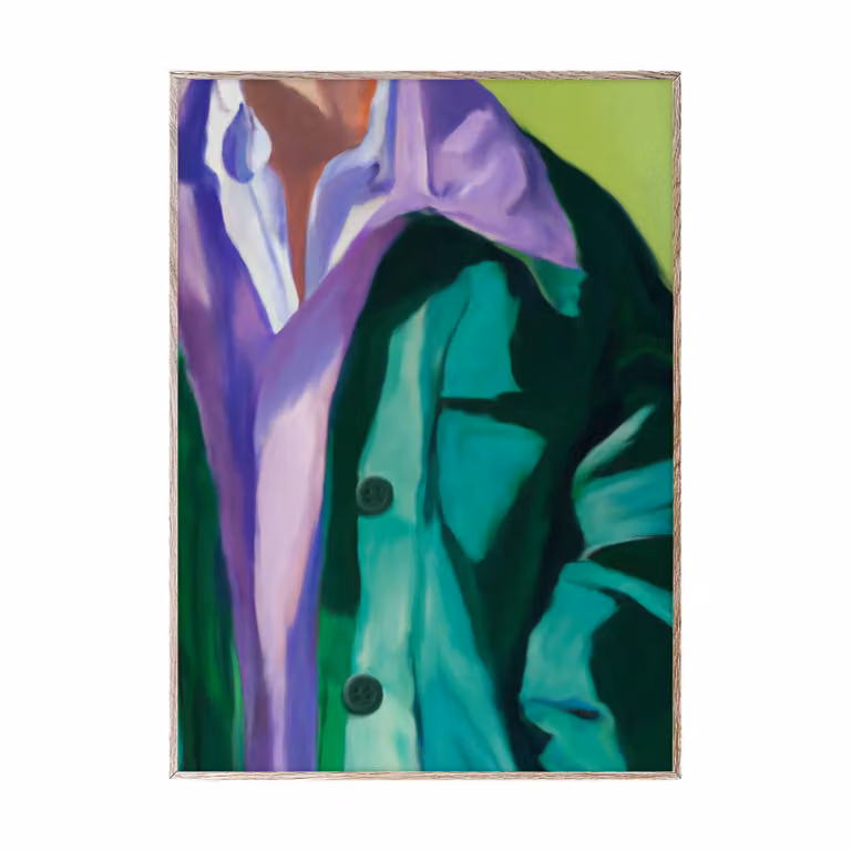 Paper Collective Spring Jacket grafische poster B/D: 50 x 70 cm