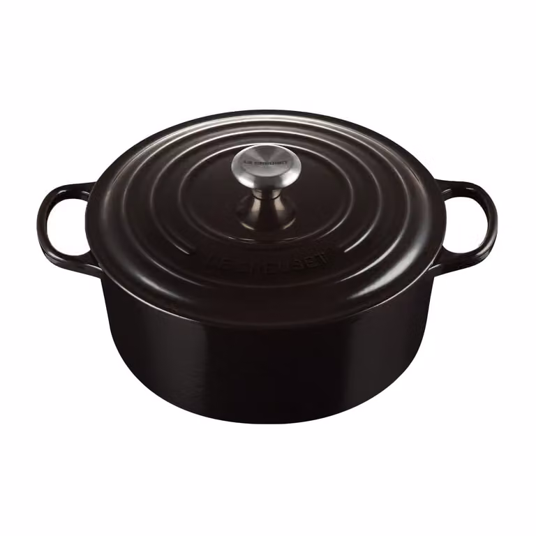 Le Creuset Signature ronde braadpan 6,7 l zwart
