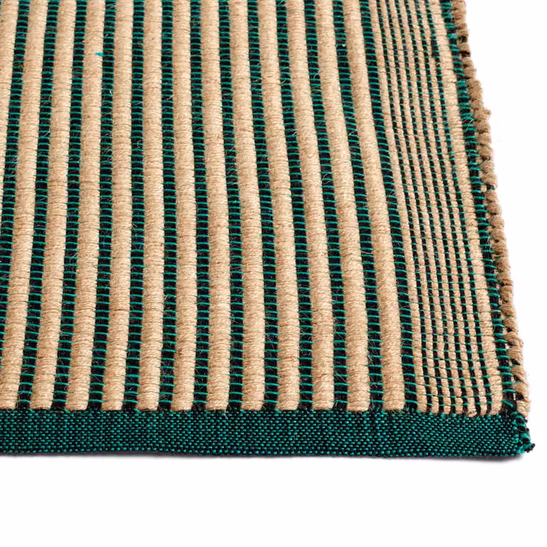 HAY Tapis vloerkleed zwart-groen B: 170 cm, D: 240 cm