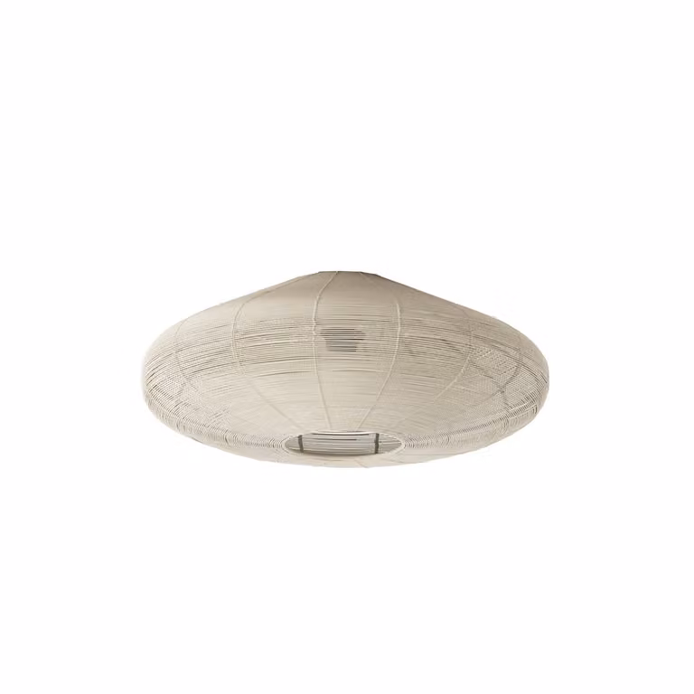 Light & Living Bahoto Metalen Plafondlamp - Beige - Ø 51 cm