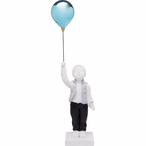 Kare Design Decoratief beeldje Balloon Boy, meerkleurig, H x B x D: 96 x 28 x 21 cm