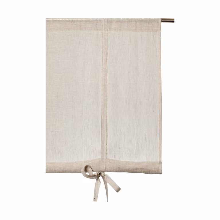 Himla Dalsland 18e-eeuws gordijn oatmeal B: 110 cm, H: 120 cm