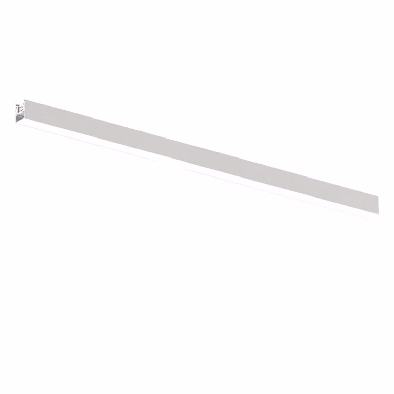 The Light Group SLC LED-lichtstrip Click, wit, 140 cm, CCT, Ra90, DALI, IP20 dimbaar, Aluminium, Modern