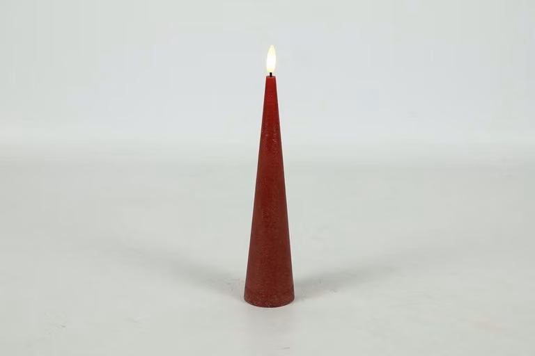 Countryfield Ledkaars Lyon Kegel Rood D: 5 cm, H: 25 cm