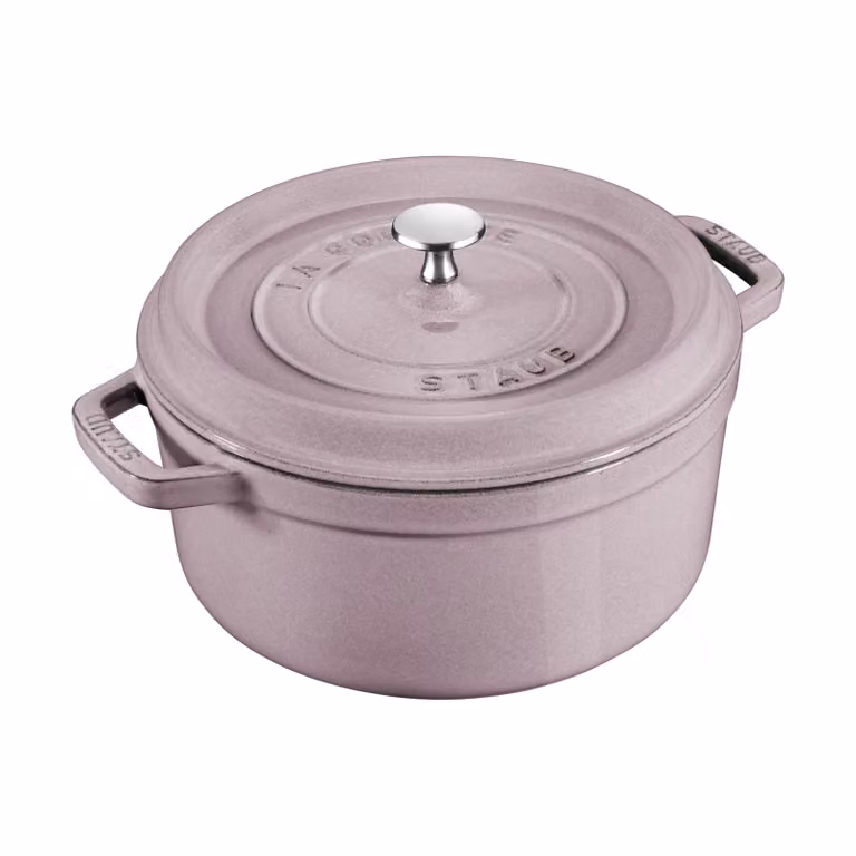 Staub La Cocotte ronde gietijzeren pan, 5,2 l, Cherry Blossom