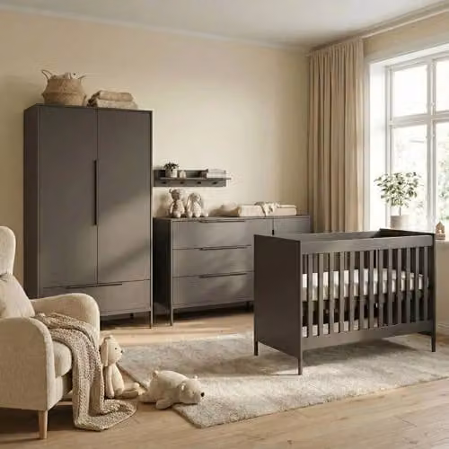 Born Lucky Babykamer Lissabon Chocolate XL 3-Delig voor baby's
