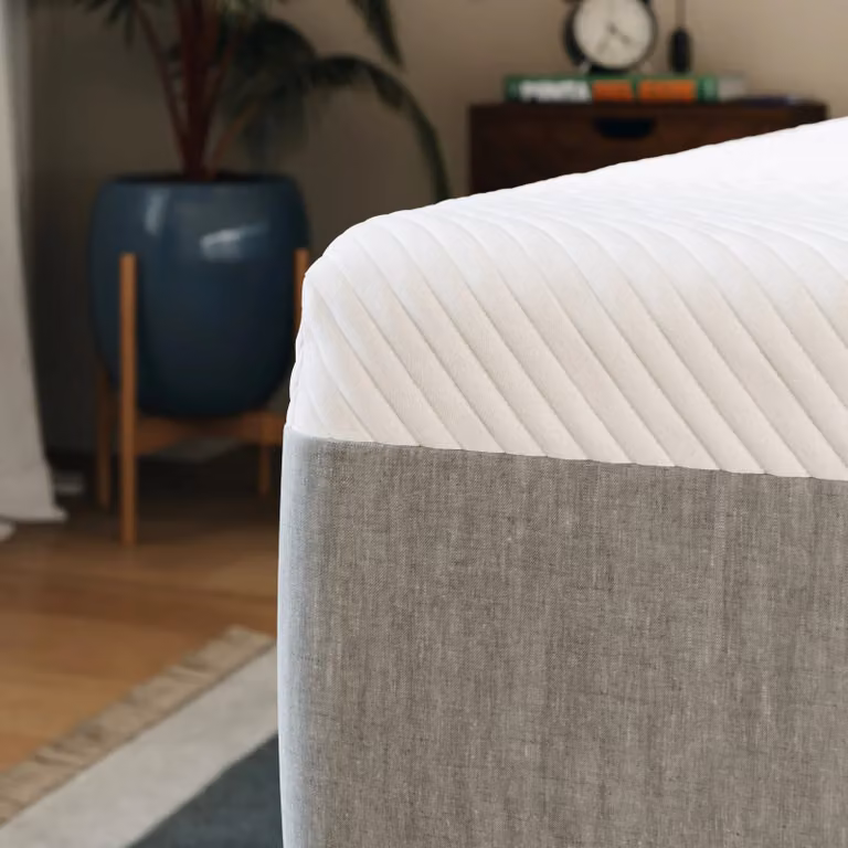 Hypnia Premium Comfort matras met visco elastisch schuim en afneembare antibacteriële witte hoes