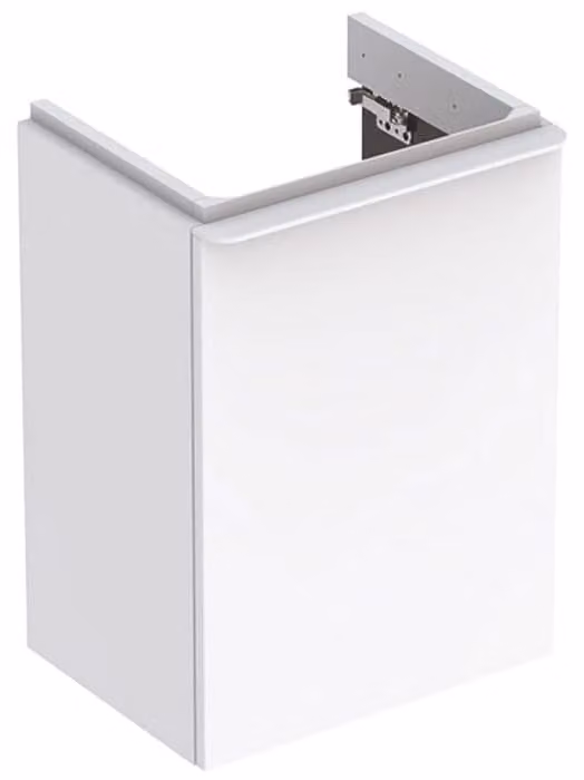 Geberit Smyle Vierkantig onderkastje voor wastafel, 44,2 cm, links draaiend