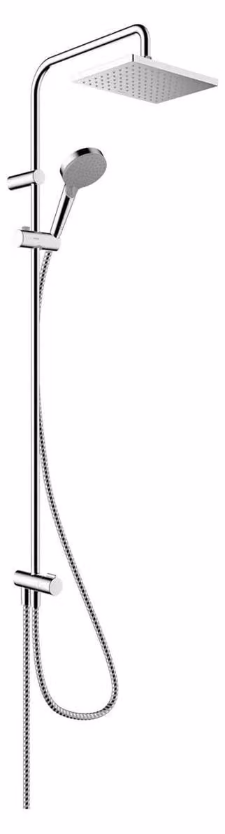 Hansgrohe Vernis Shape douchekolom, chroom, 230 cm, 1jet, Reno, EcoSmart