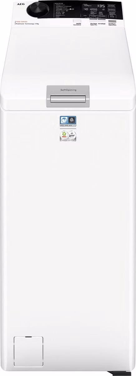 AEG LTR7STEAM 7000 serie ProSteam Wasmachine bovenlader - 7 kg - 1300 toeren - Energielabel A