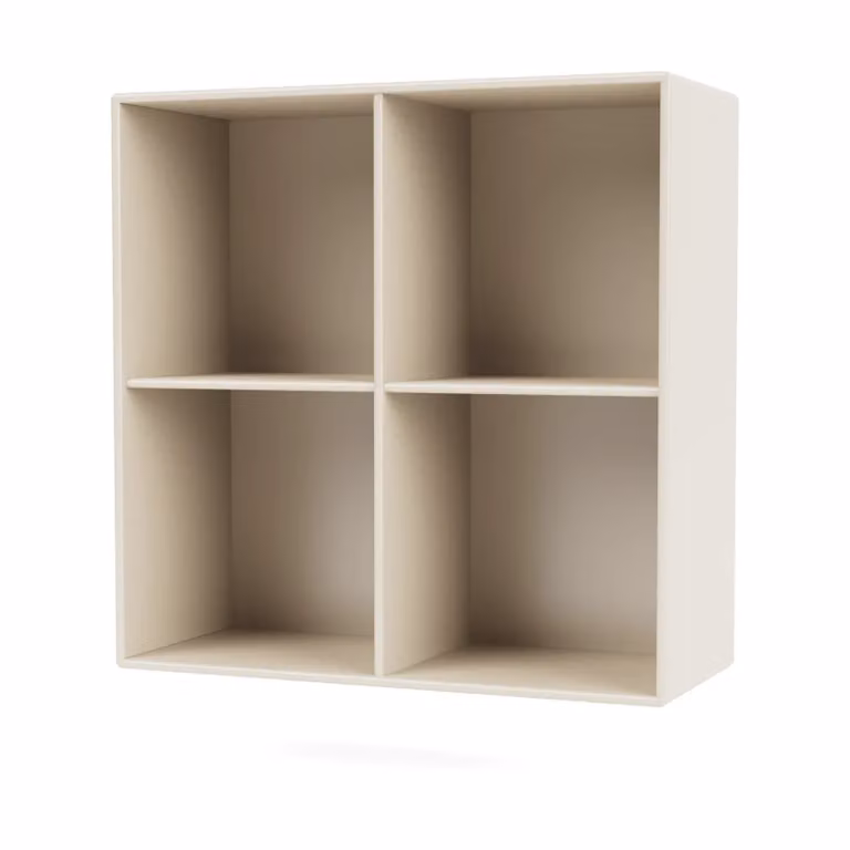 Montana SHOW wandplank inclusief ophangrail 69,6 x 69,6 cm Oat