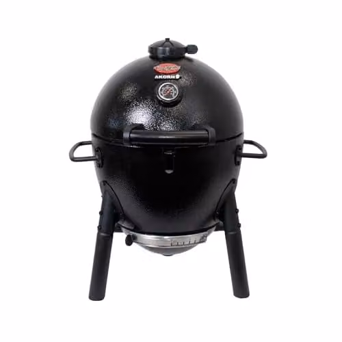 Char-Griller E6714 AKORN Jr. Kamado draagbare houtskoolgrill en smoker