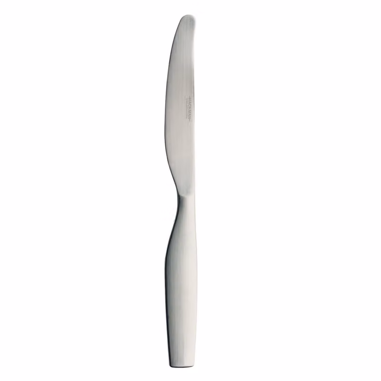 Iittala Citterio 98 dessertmes in geborsteld roestvrij staal, zilver