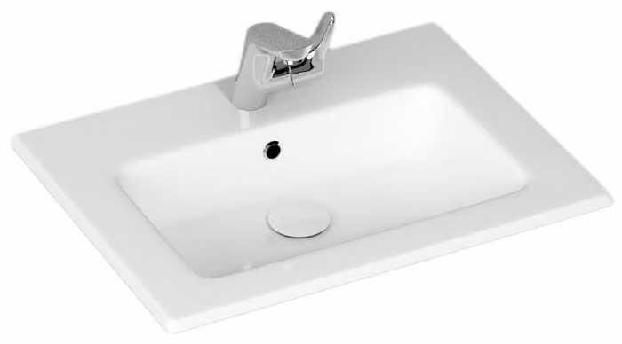 Megabad Proficollection Wastafel voor opbouw, Breedte: 61 cm