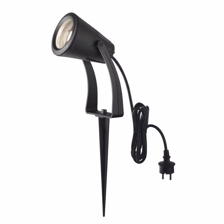 Spotpro Franssen Design Tuinspot op Spike - Zwart