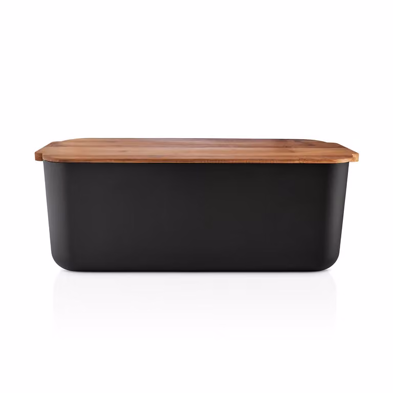 Eva Solo broodtrommel bamboe zwart 42 cm
