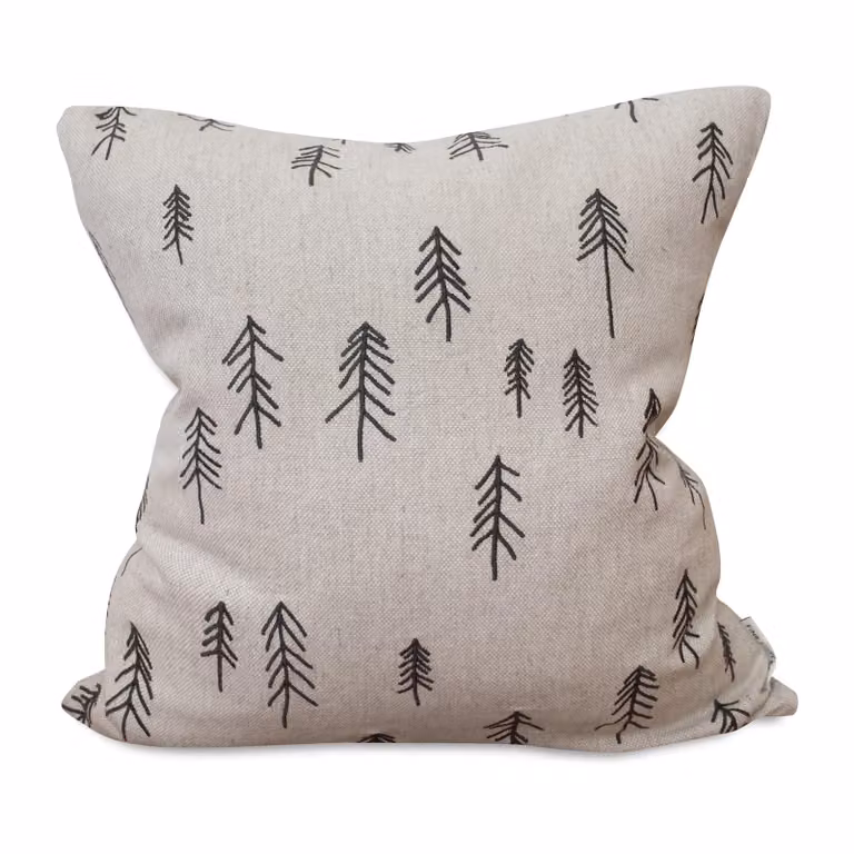 Fine Little Day Den kussenhoes Bruin-natuur 48 x 48 cm
