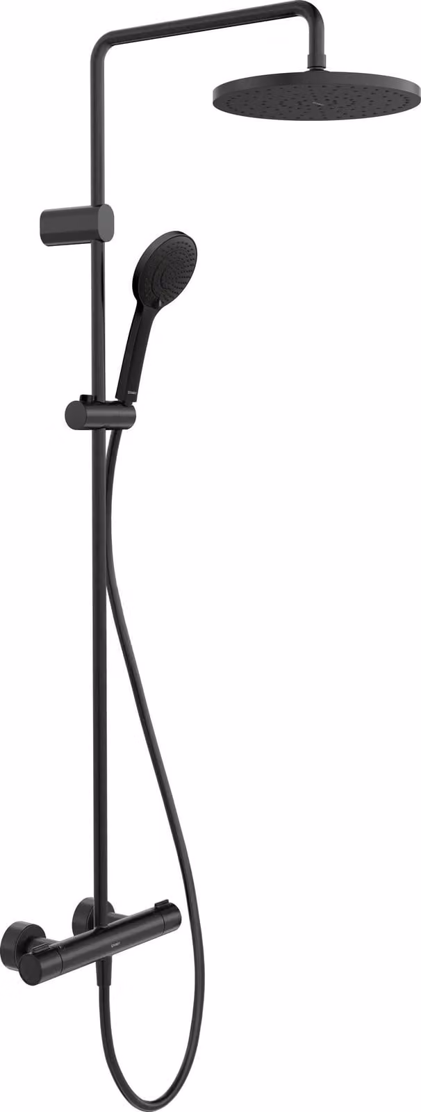 Duravit Douchesysteem 1000 MinusFlow douchethermostaat, mat zwart