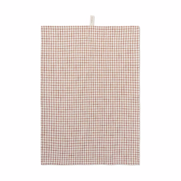 Rosendahl Garn keukenhanddoek Terracotta 50 x 70 cm