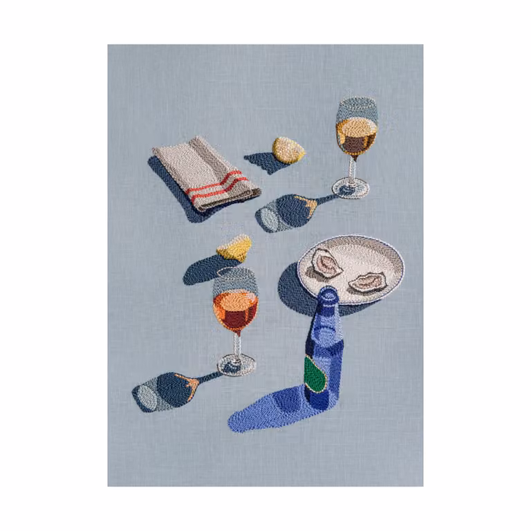 Paper Collective The World is your Oyster poster 30 x 40 cm