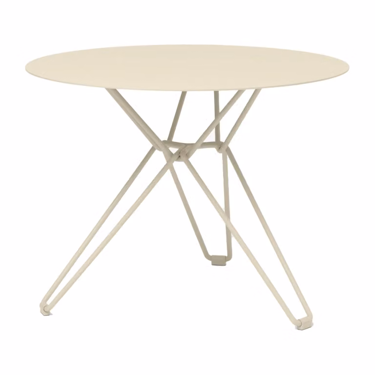 Massproductions Tio bijzettafel Ivory Ø60 cm