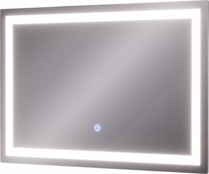 Vicco Miral Badkamerspiegel met koplampverlichting, Model 55488, B/D/H: 60 x 40 cm