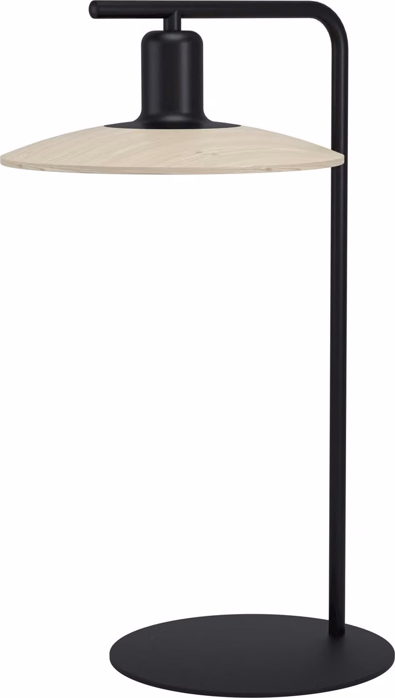 Eglo Moderne bureaulamp Mayazes Stars of Light - Zwart en Hout