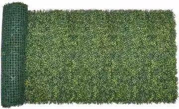 VEVOR Kunstgras Wandpaneel Milanese Gras Greenery Buxus Paneel, Groen, B/H: 304,8 x 152,4 cm