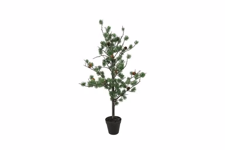 Countryfield zijden Pinus Parviflora boom in pot, 76 cm