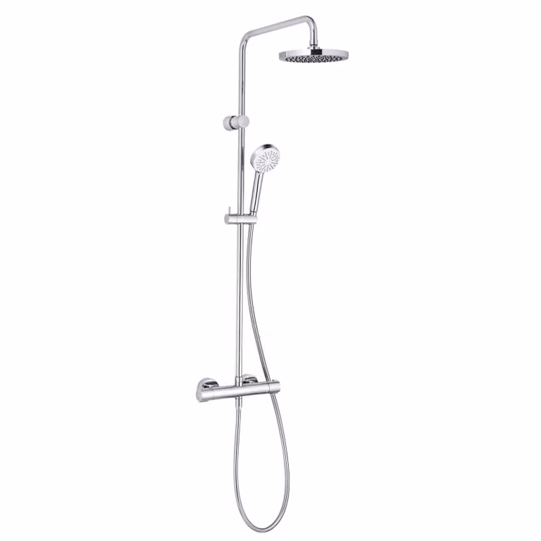 Kludi Logo Basic Thermostat Douchesysteem, Dubbel, Chroom