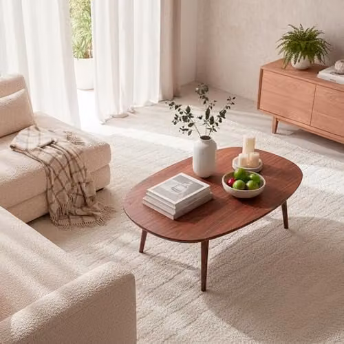 TESSO LIVING Hoogpolig Vloerkleed Lines Wit - Boho Shaggy Tapijt met 3D-effect - Breedte: 200 cm, Diepte: 290 cm