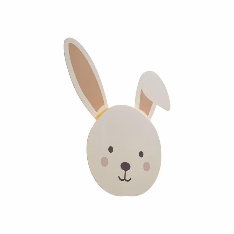 Qazqa Kinder wandlamp beige met dimbare LED warm wit