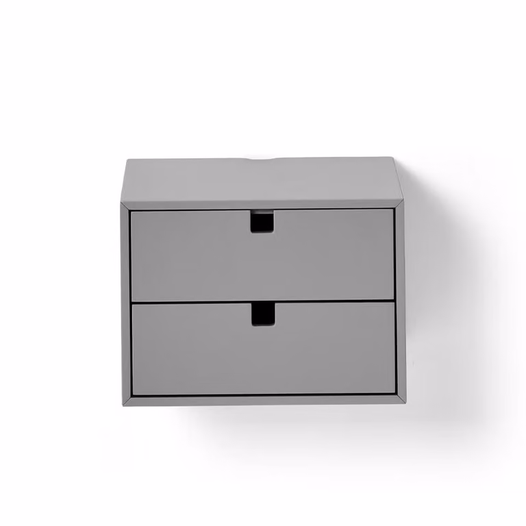 1898 Square ladeblok grijs