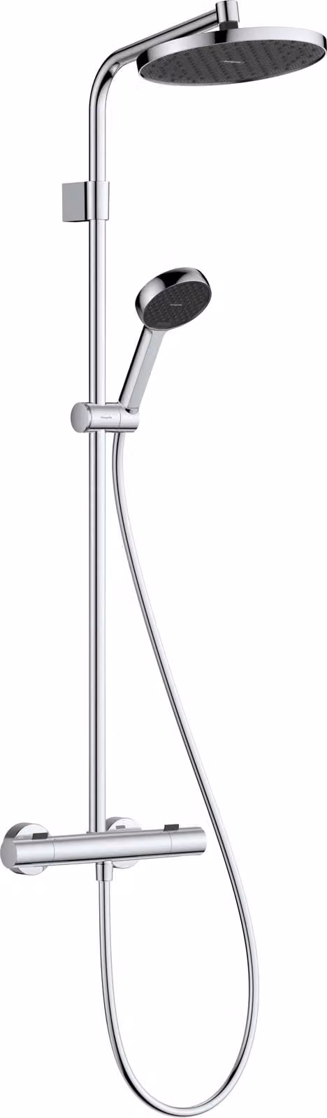 Hansgrohe Activera S douchekolom met 1 straal en EcoSmart, chroom