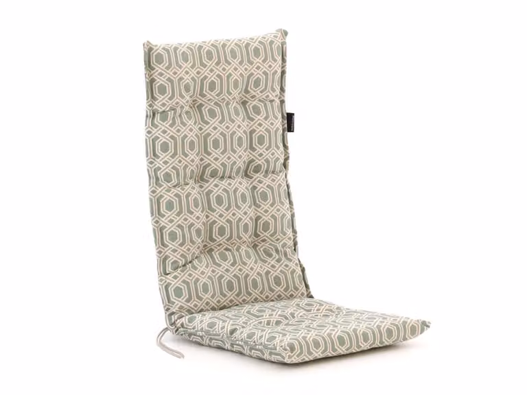 Madison Dik tuinkussen Groen Katoen/Polyester B: 123 cm, D: 50 cm