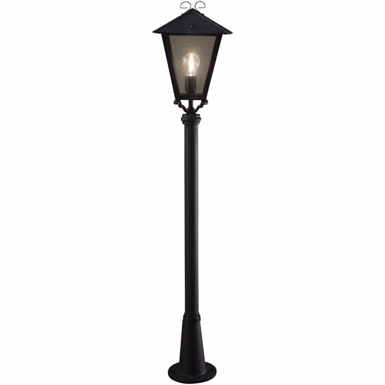 Konstsmide Benu Landelijke Tuinlamp - Zwart - Hoogte: 128 cm