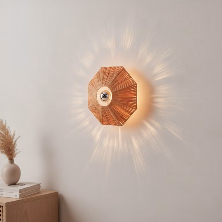 Lyora Wandlamp Elvio terracotta Ø 30 cm