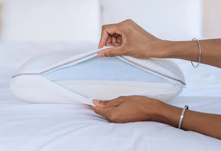 Hypnia Ergonomisch Kussen met Gel Memory Foam en Bamboevezel - Wit