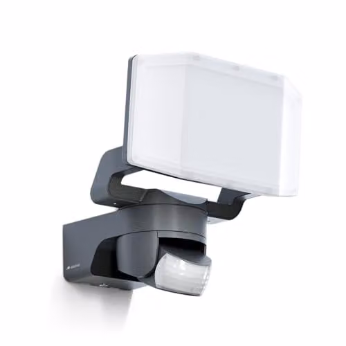 Steinel XLED Protect S LED-spot antraciet, 14,3 W, warm wit, met bewegingssensor en IP54 bescherming