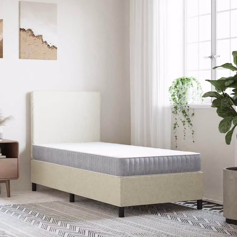 vidaXL Matras met pocketvering, medium, 90 x 220 cm