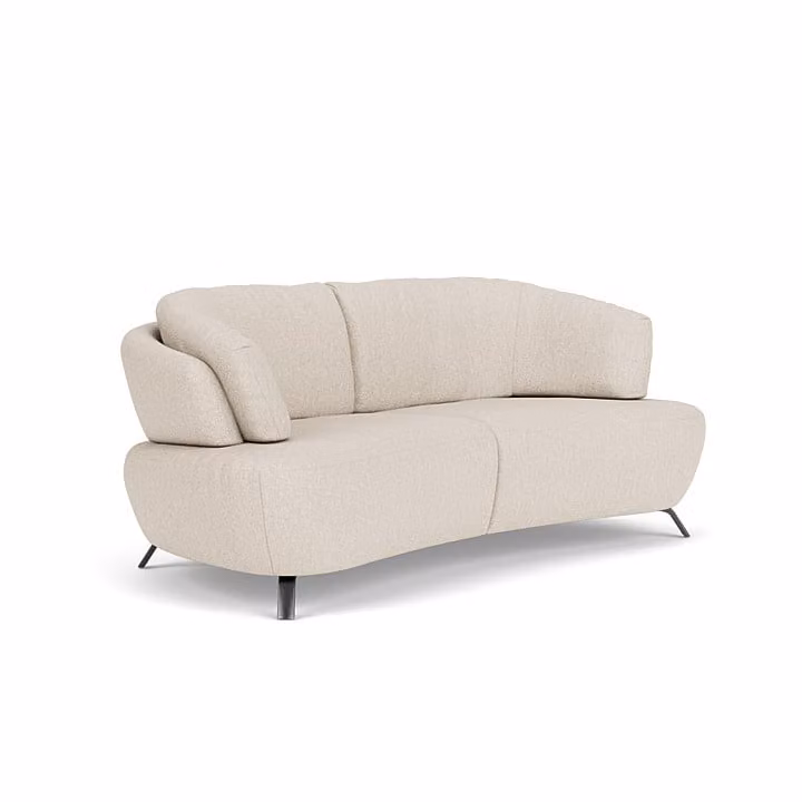 Prominent Organic 2,5-Zitsbank - Beige - Stof