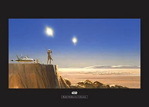 Komar Star Wars Mos Eisley Edge Poster, Meerkleurig, 70 x 50 cm