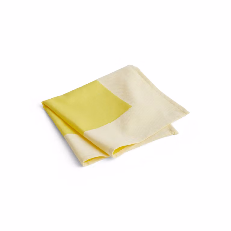 HAY Rand stoffen servet Yellow 40x40 cm