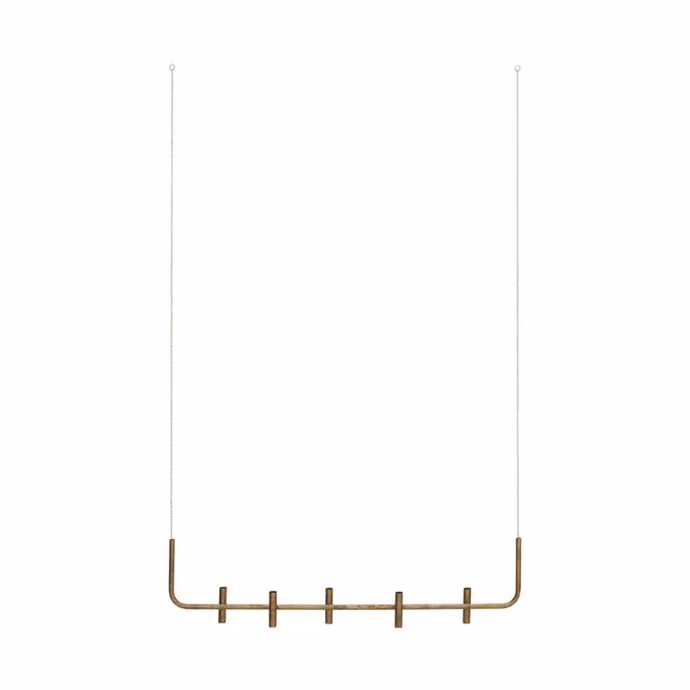 House Doctor Maxi kandelaar Antiek messing Hoogte: 102 cm