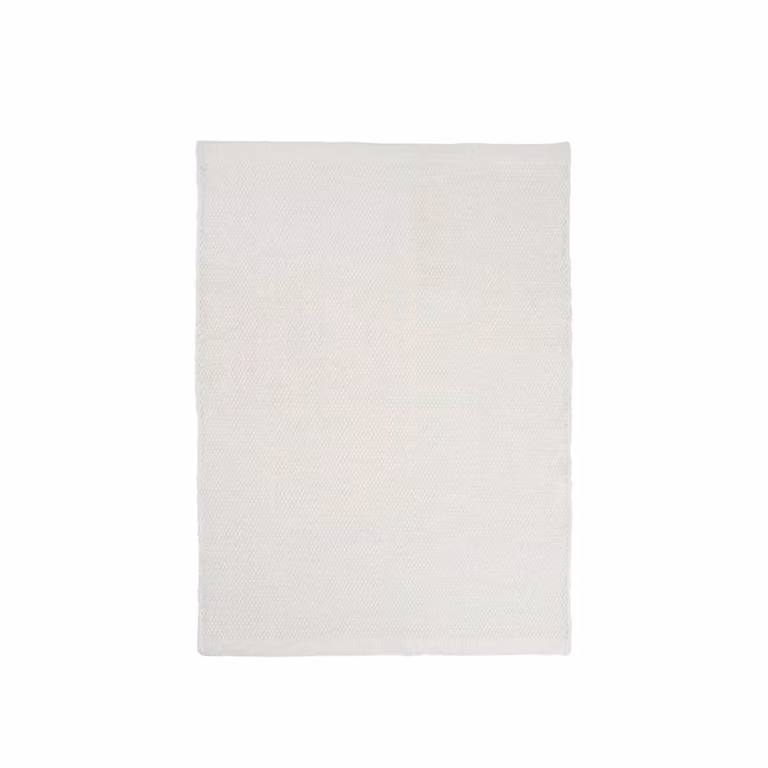Linie Design Asko Vloerkleed White, Wol, 140 x 200 cm